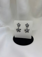 Boucles d’oreilles pendantes Lys