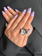 Bague ajustable Lys