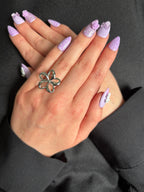 Bague ajustable Marguerite