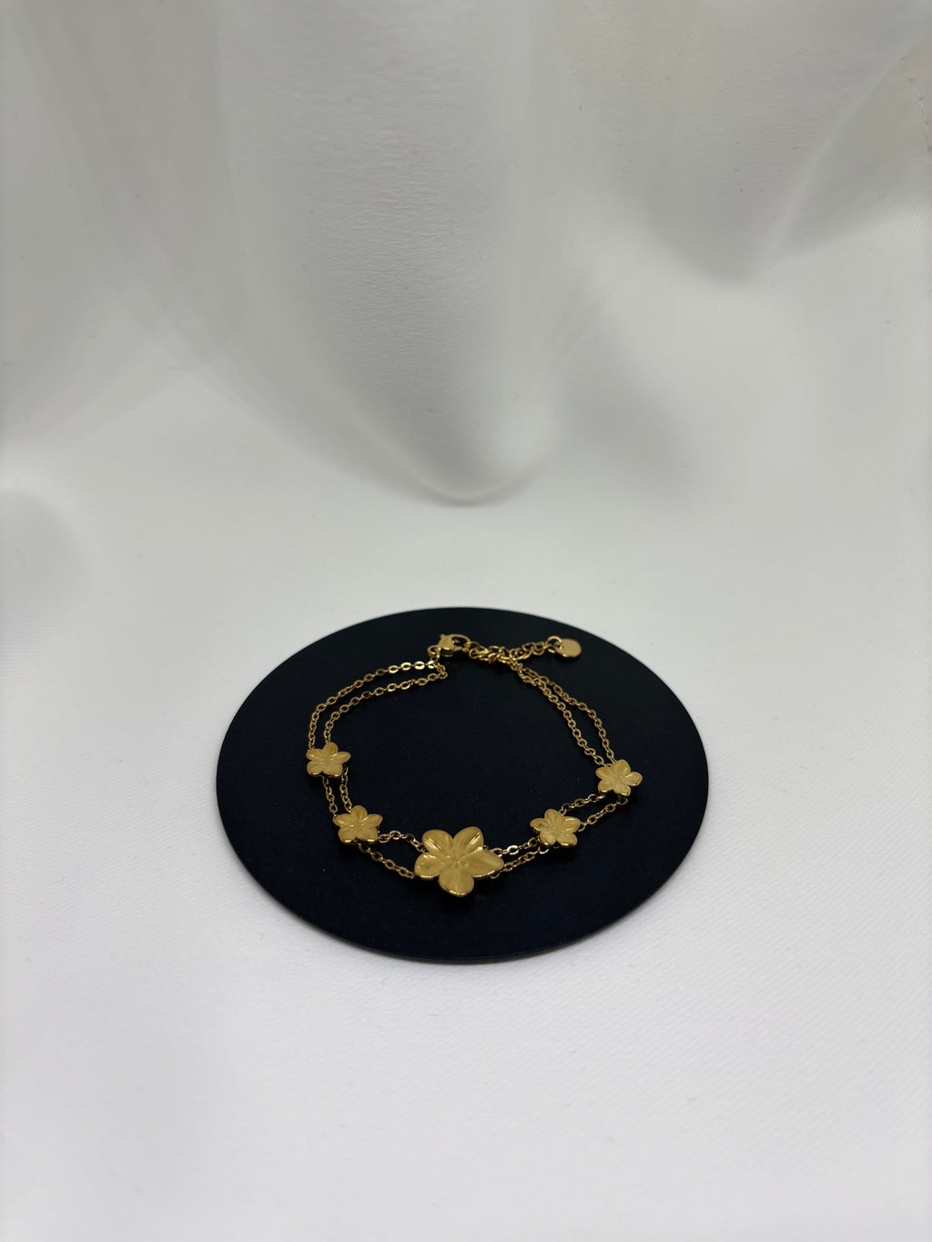 Bracelet double chaîne Garance