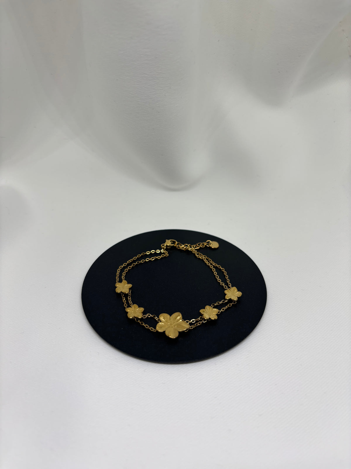 Bracelet double chaîne Garance