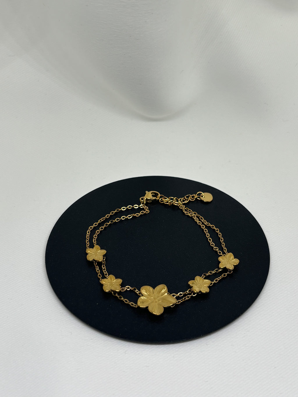 Bracelet double chaîne Garance